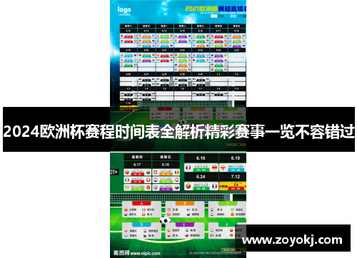 2024欧洲杯赛程时间表全解析精彩赛事一览不容错过
